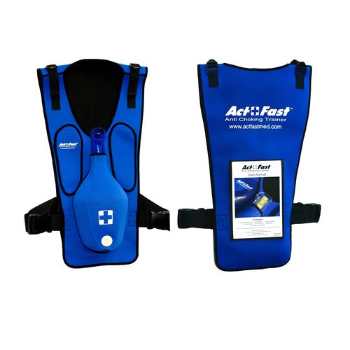 Act+Fast Rescue Choking Vest - Blue, 1017938 [W43300B], BLS and CPR Accessories